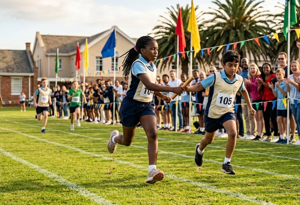 Athletics on the Kisakasaka field