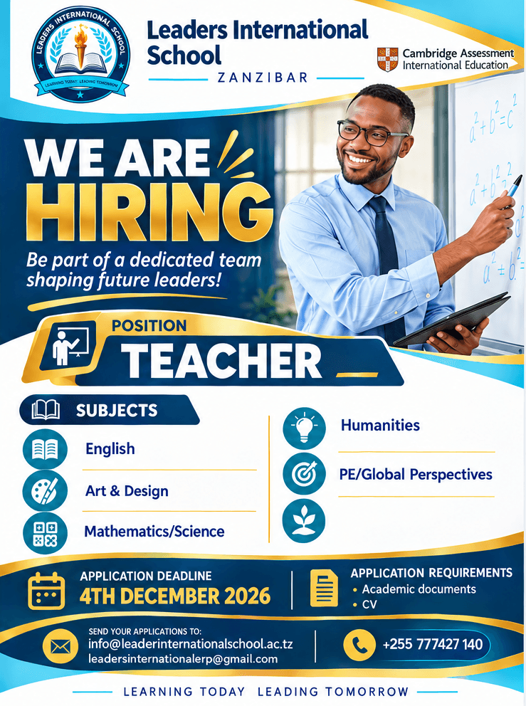 Cambridge Wing Teacher Recruitment